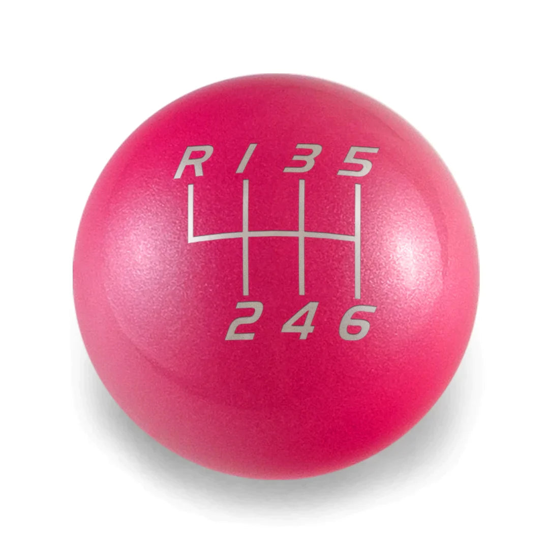 Billetworkz Weighted Shift Knob - 6 Speed Velocity Engraving - 2015+  Ford Mustang GT, EcoBoost, V6
