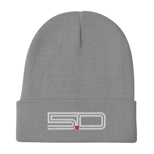 5.0 Embroidered Beanie