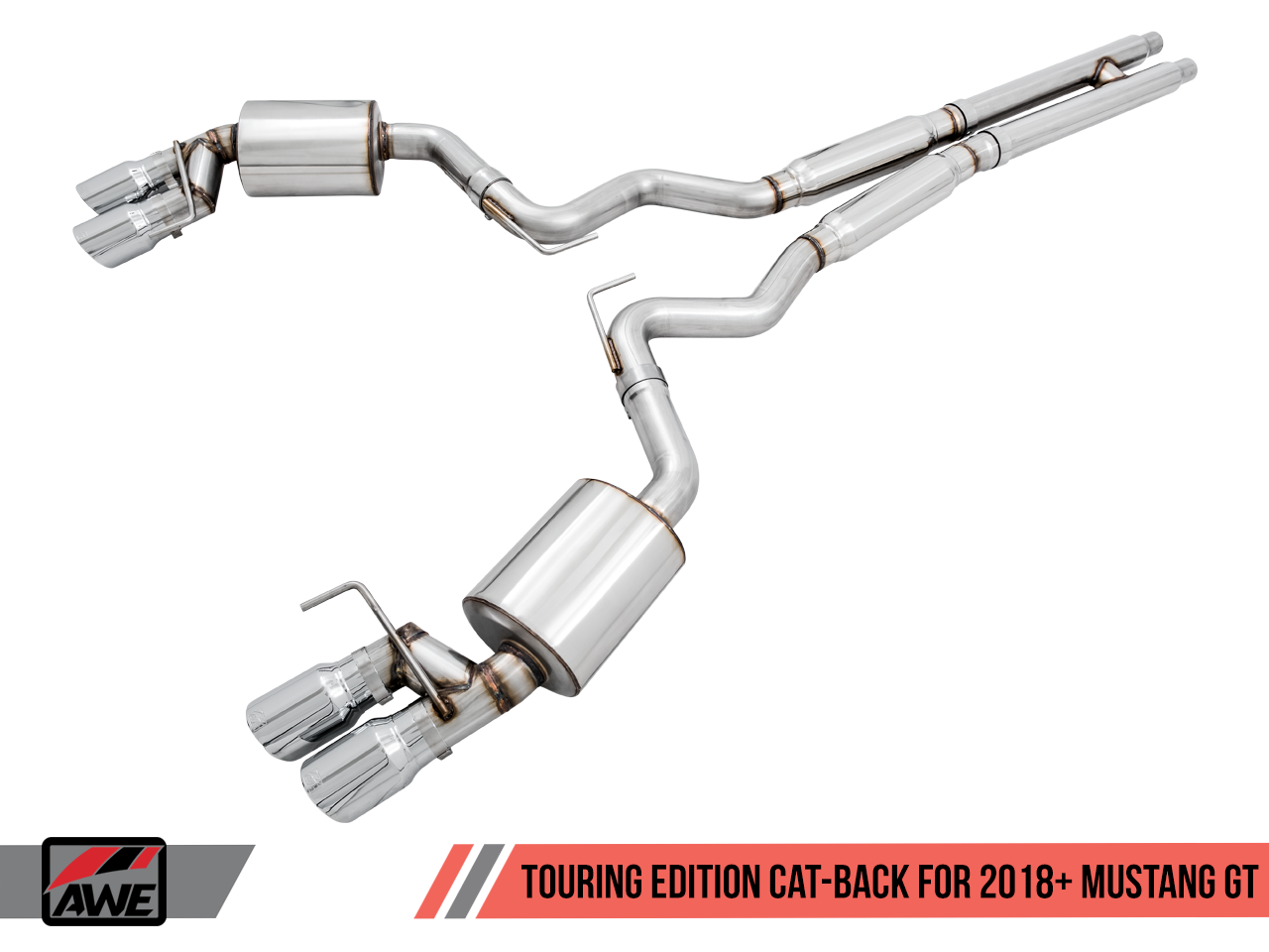 AWE EXHAUST SUITE FOR THE 2018+ FORD S550 MUSTANG GT